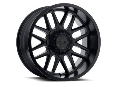 Ultra Wheels Butcher Satin Black 8-Lug Wheel; 20x10; -25mm Offset (11-16 F-250 Super Duty)