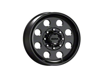 Ultra Wheels 164SB Satin Black 8-Lug Wheel; 19.5x7.5; 0mm Offset (11-16 F-350 Super Duty SRW)