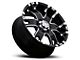 Ultra Wheels Baron Gloss Black with Diamond Cut Accents 8-Lug Wheel; 17x9; 12mm Offset (11-16 F-350 Super Duty SRW)