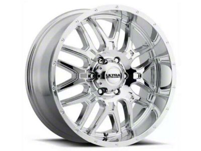 Ultra Wheels Hunter Chrome 8-Lug Wheel; 17x9; 12mm Offset (11-16 F-350 Super Duty SRW)