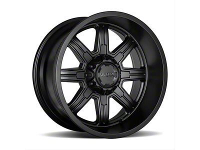 Ultra Wheels Menace Satin Black 8-Lug Wheel; 18x9; 12mm Offset (11-16 F-350 Super Duty SRW)