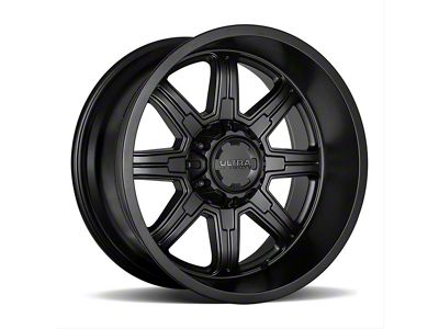 Ultra Wheels Menace Satin Black 8-Lug Wheel; 20x10; -25mm Offset (11-16 F-350 Super Duty SRW)