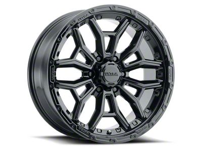 Ultra Wheels Warmonger 6 Gloss Black 6-Lug Wheel; 20x10; -25mm Offset (14-18 Sierra 1500)