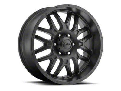 Ultra Wheels Hunter Satin Black 8-Lug Wheel; 20x10; -25mm Offset (15-19 Sierra 2500 HD)