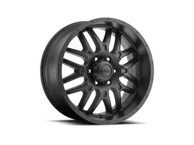 Ultra Wheels Hunter Satin Black 8-Lug Wheel; 20x10; -25mm Offset (15-19 Sierra 2500 HD)