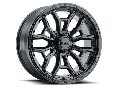 Ultra Wheels Warmonger 6 Gloss Black 6-Lug Wheel; 20x9; -12mm Offset (15-20 F-150)