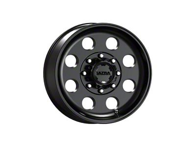 Ultra Wheels 164SB Satin Black 8-Lug Wheel; 19.5x7.5; 0mm Offset (23-24 F-250 Super Duty)
