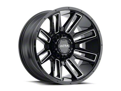 Ultra Wheels Apocalypse Gloss Black 8-Lug Wheel; 20x10; -25mm Offset (23-24 F-250 Super Duty)