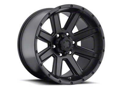 Ultra Wheels Crusher Satin Black 8-Lug Wheel; 20x9; 18mm Offset (23-24 F-250 Super Duty)