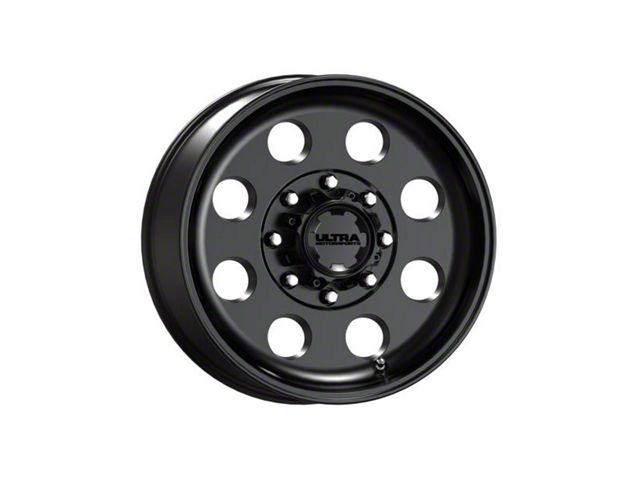 Ultra Wheels 164SB Satin Black 8-Lug Wheel; 19.5x7.5; 0mm Offset (23-24 F-350 Super Duty SRW)