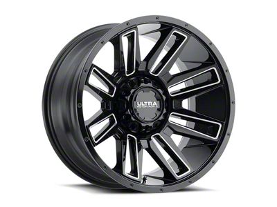 Ultra Wheels Apocalypse Gloss Black 8-Lug Wheel; 20x10; -25mm Offset (23-25 F-350 Super Duty SRW)