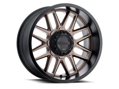 Ultra Wheels Butcher Dark Satin Bronze 8-Lug Wheel; 18x9; 12mm Offset (23-24 F-350 Super Duty SRW)