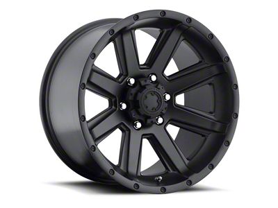 Ultra Wheels Crusher Satin Black 8-Lug Wheel; 20x9; 18mm Offset (23-25 F-350 Super Duty SRW)
