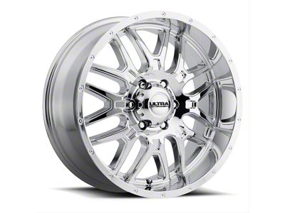 Ultra Wheels Hunter Chrome 8-Lug Wheel; 18x9; 12mm Offset (23-26 F-350 Super Duty SRW)