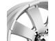 Ultra Wheels Mako Bright Silver with Ultra Armor All-Season Coating 8-Lug Wheel; 18x8.5; 12mm Offset (23-24 F-350 Super Duty SRW)