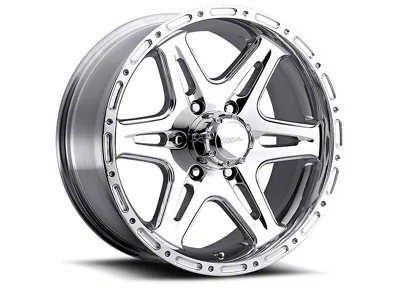 Ultra Wheels Badlands Polished 6-Lug Wheel; 17x9; 12mm Offset (24-25 Ranger)