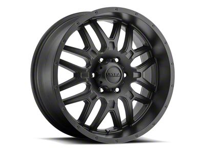 Ultra Wheels Hunter Satin Black 6-Lug Wheel; 18x9; -12mm Offset (24-25 Ranger)
