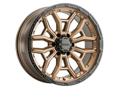 Ultra Wheels Warmonger 6 Bronze 6-Lug Wheel; 17x9; -12mm Offset (99-06 Sierra 1500)