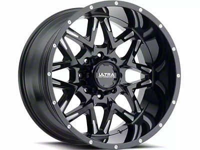 Ultra Wheels Carnivore Gloss Black 6-Lug Wheel; 20x9; 18mm Offset (23-26 Colorado)