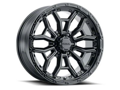Ultra Wheels Warmonger 6 Gloss Black 6-Lug Wheel; 20x9; -12mm Offset (23-26 Colorado)