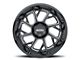 Ultra Wheels Patriot Gloss Black Milled 5-Lug Wheel; 20x9; -12mm Offset (05-11 Dakota)
