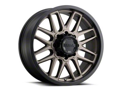 Ultra Wheels Butcher Dark Satin Bronze 8-Lug Wheel; 20x9; 18mm Offset (17-22 F-250 Super Duty)