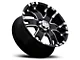 Ultra Wheels Baron Gloss Black with Diamond Cut Accents 8-Lug Wheel; 17x9; 12mm Offset (17-22 F-350 Super Duty SRW)
