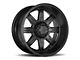 Ultra Wheels Menace Satin Black 8-Lug Wheel; 20x9; 18mm Offset (07-10 Sierra 3500 HD SRW)