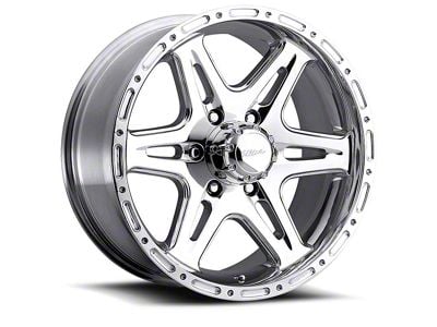 Ultra Wheels Badlands Polished 6-Lug Wheel; 17x9; 12mm Offset (14-18 Silverado 1500)
