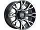 Ultra Wheels Scorpion Gloss Black with Diamond Cut Face 6-Lug Wheel; 20x10; -25mm Offset (21-24 Tahoe)