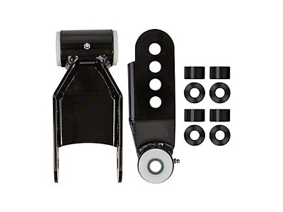 HD Suspension 2–3 Inch Lowering Drop Shackles Kit For Ford F-150 2004–2014 With Urethane Bushings
