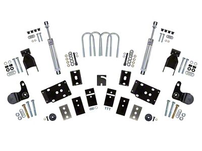 UMI Performance Rear Lowering Kit; 3.50 to 6.50-Inch (15-25 F-150, Excluding PowerBoost & Raptor)
