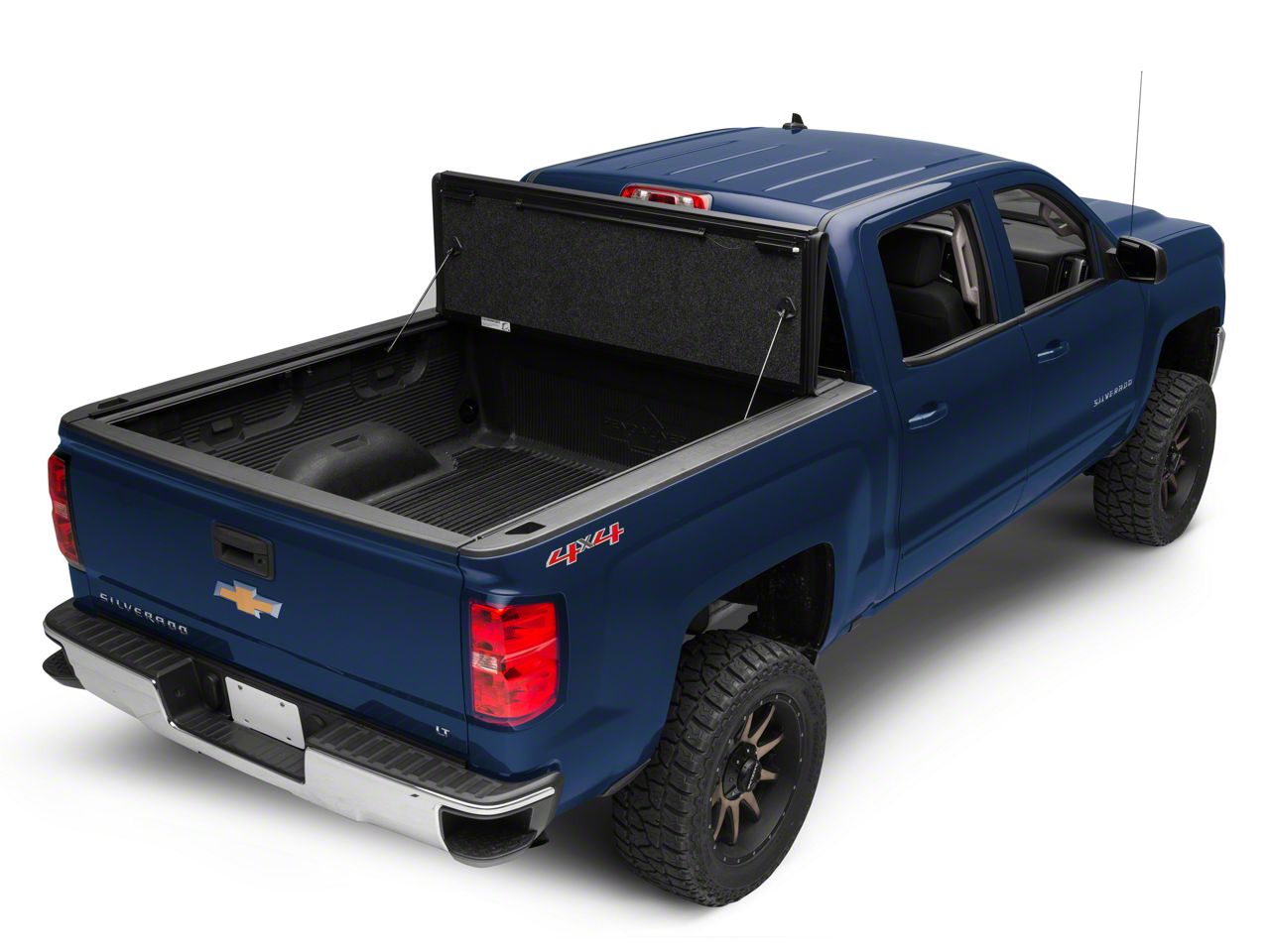 カバーガール アウトラスト 530 ３本 Chevrolet Standard Bed Hard Folding Painted Tonneau Cover in