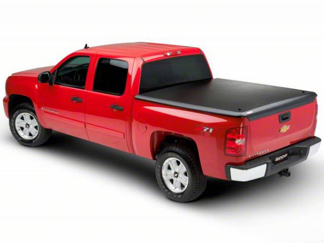 UnderCover Classic Hinged Tonneau Cover; Black Textured (02-08 RAM 1500 w/ 6.4-Foot Box)
