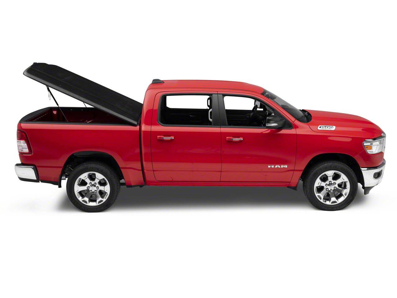 UnderCover 02-18 Ram 1500 (19-20 Classic) / 03-20 Ram 2500 Passengers Side Swing Case - Black Smooth