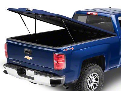 UnderCover Elite LX Hinged Tonneau Cover; Unpainted (14-18 Silverado 1500 w/ 5.80-Foot Short & 6.50-Foot Standard Box)