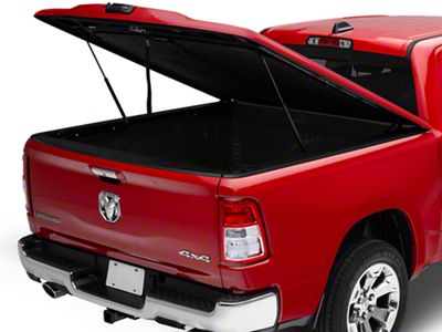 UnderCover Elite Smooth Hinged Tonneau Cover; Unpainted (19-24 RAM 1500 w/o RAM Box & Multifunction Tailgate)