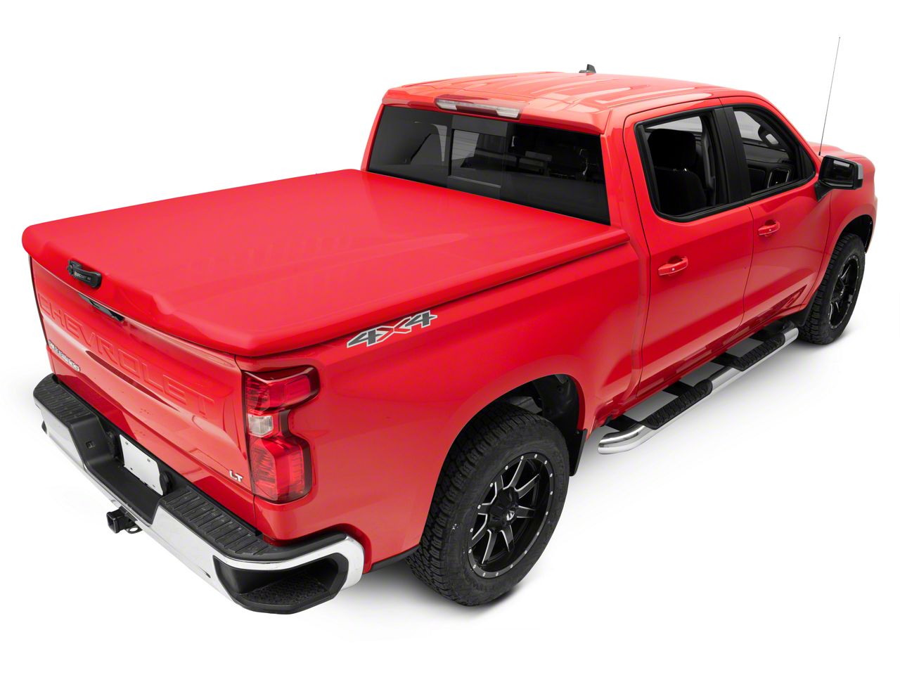 UnderCover Silverado 1500 Elite Smooth Hinged Tonneau Cover