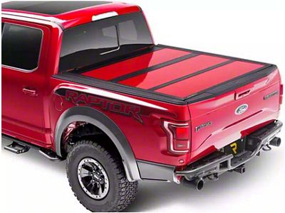 UnderCover Fusion Hard Folding Tonneau Cover; Pre-Painted (21-25 F-150 w/ 6-1/2-Foot Bed)