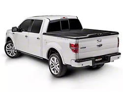UnderCover Elite Hinged Tonneau Cover; Black Textured (2023 F-250 Super Duty w/ 6-3/4-Foot Bed)