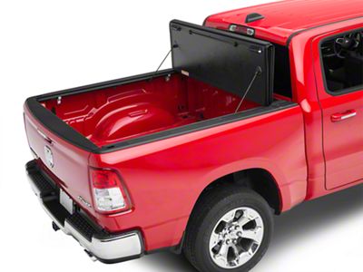 UnderCover Flex Tri-Fold Tonneau Cover; Black Textured (19-25 RAM 1500 w/o MultiFunction Tailgate)