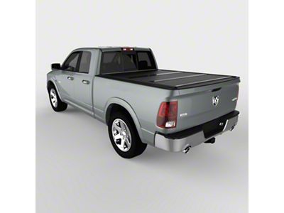 UnderCover Flex Tri-Fold Tonneau Cover; Black Textured (09-18 RAM 1500 w/o RAM Box)