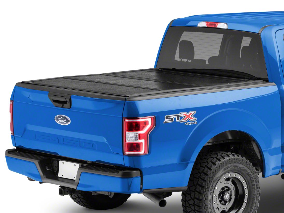 UnderCover F150 Flex TriFold Tonneau Cover; Black Textured T537487