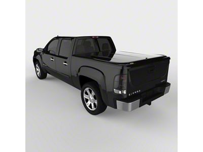 UnderCover LUX Hinged Tonneau Cover; Pre-Painted (07-13 Sierra 1500 w/ 5.80-Foot Short & 6.50-Foot Standard Box)