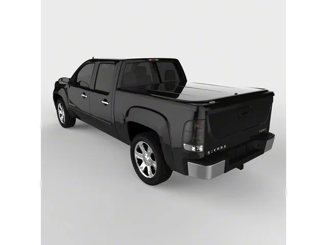 UnderCover LUX Hinged Tonneau Cover; Pre-Painted (07-13 Sierra 1500 w/ 5.80-Foot Short & 6.50-Foot Standard Box)