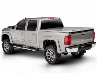 UnderCover LUX Hinged Tonneau Cover; Unpainted (07-13 Sierra 1500 w/ 5.80-Foot Short Box)