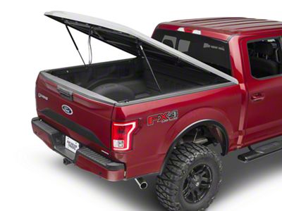 UnderCover LUX Hinged Tonneau Cover; Unpainted (15-20 F-150 w/ 5-1/2-Foot & 6-1/2-Foot Bed)