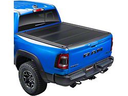 UnderCover Ultra Flex Tri-Fold Tonneau Cover; Black Textured (19-24 RAM 1500 w/ Multifunction Tailgate)