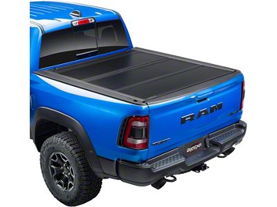 UnderCover Ultra Flex Tri-Fold Tonneau Cover; Black Textured (19-25 RAM 1500 w/ MultiFunction Tailgate)