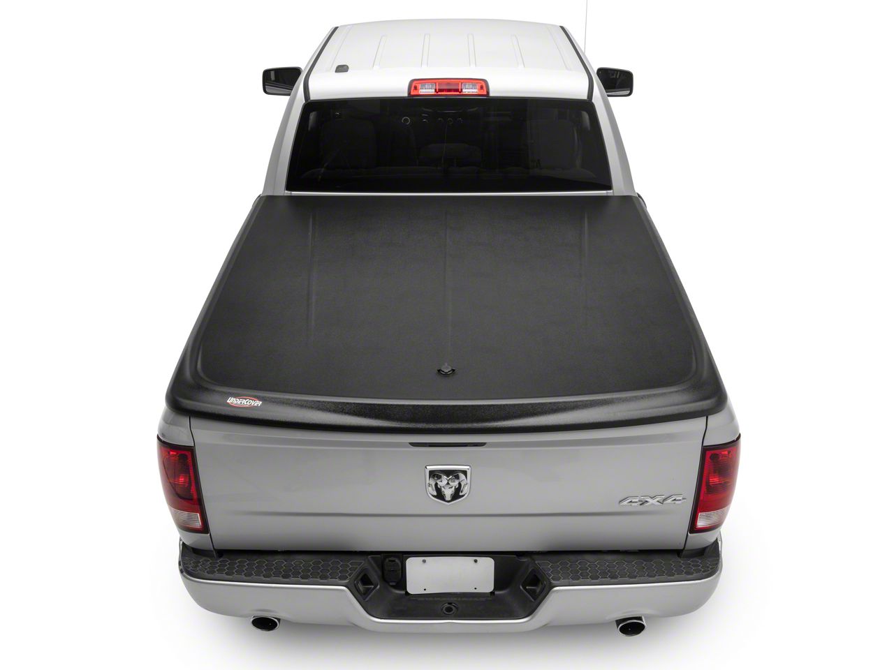 UnderCover RAM 1500 SE Hinged Tonneau Cover; Black Textured